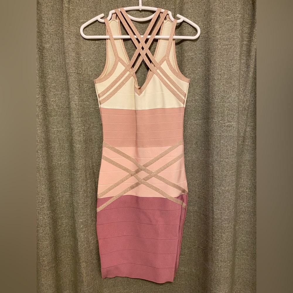 Bandage Dress Multicolor Size S